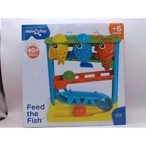 Move2Play -  Feed The Fish  Interactive Toddler & Baby‎ Toy, BRAND NEW IN BOX
